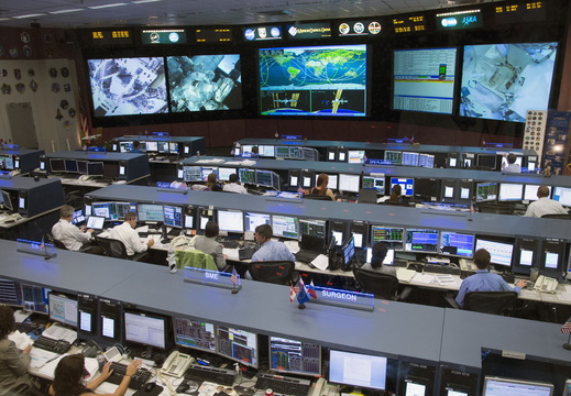 Space Station Flight Control Room - 9304207170 b6b99b0be0 o