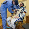 12-01-15-4_At the Baikonur Cosmodrome in Kazakhstan, Expedition 40_41 Flight Engineer Alexander Gerst of the European Space Agency suits up in his Russian Sokol launch and entry suit May 16 for a dress rehearsal_o.jpg