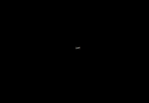 ISS in the distance